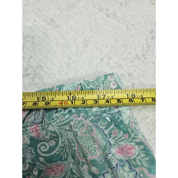 Ellen Tracy XL Womens Soft Lounge Pants - Floral Print Elastic Waist Lightweight - Picture 3 of 5